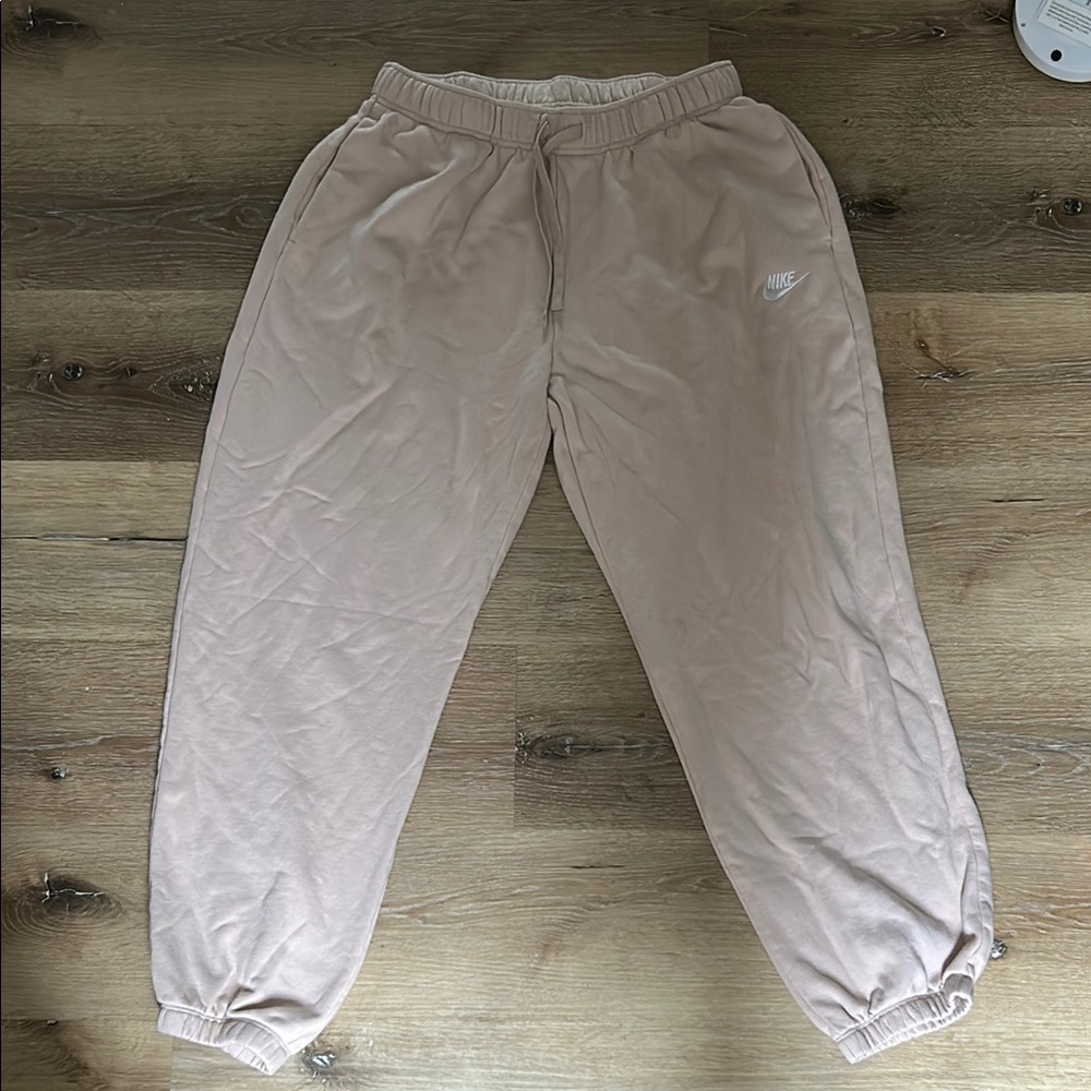 Nike Womens Light Pink Joggers